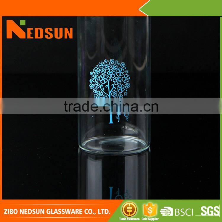 High quality custom logo water bottle for import