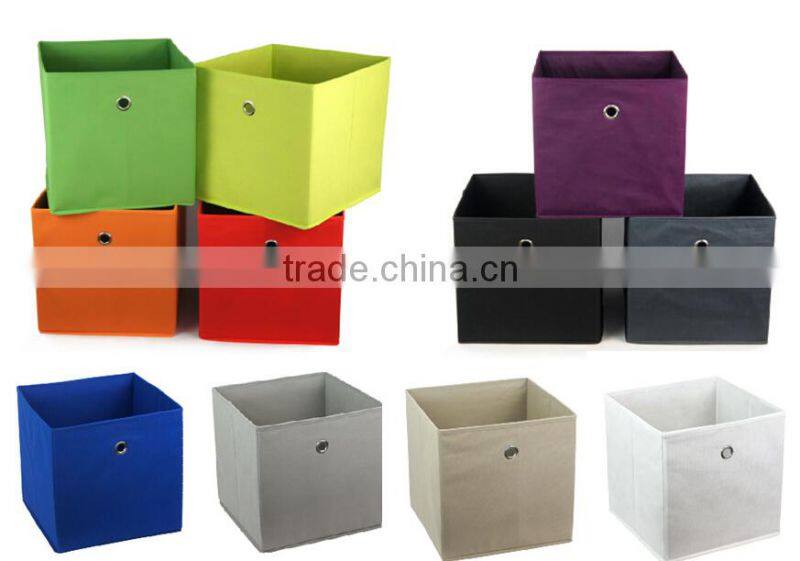 Solid Orange Color 600D Polyester Household Storage Foot