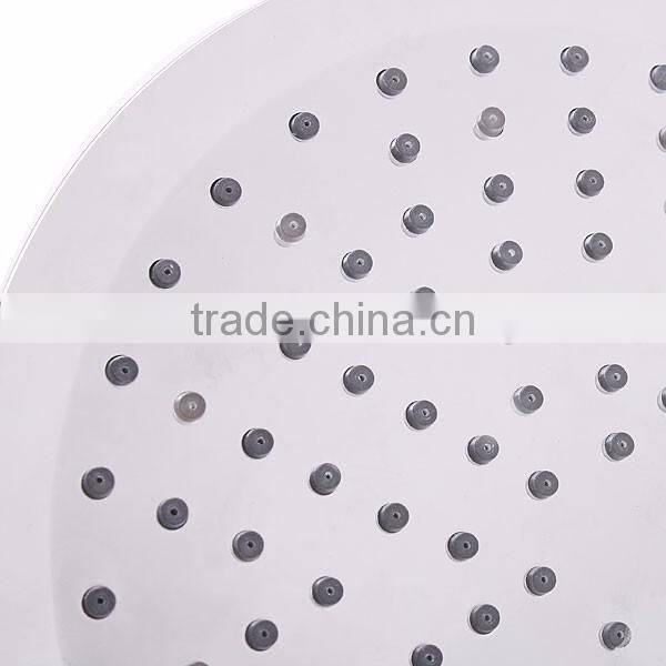 Temperature Sense LED Color Changing Electric Shower Head, Automatic Multiple Colors LED Ceiling Rainfall Shower Head