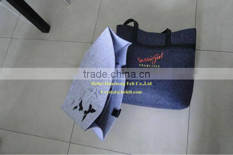 Hot! wool felt for Glasses bag