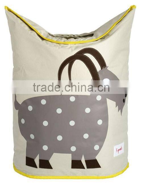 Animal cartoon laundry hamper washing laundry basket