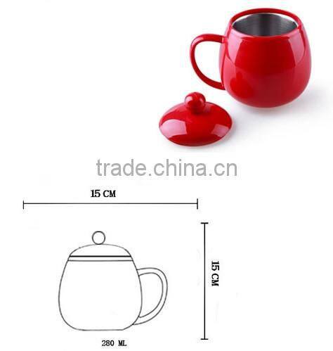 Supply Creative fashion Cute cartoon rabbit USB stainless steel thermos cup / heating cup