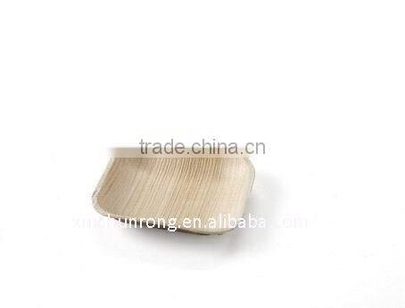 Bamboo Square Plates For Snack