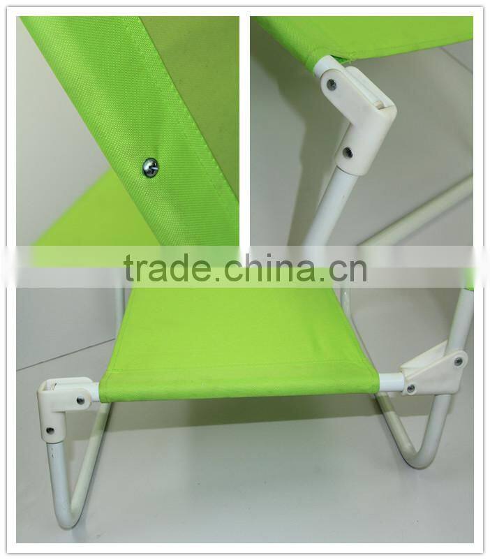 Hot sales folding low beach chair without armrest