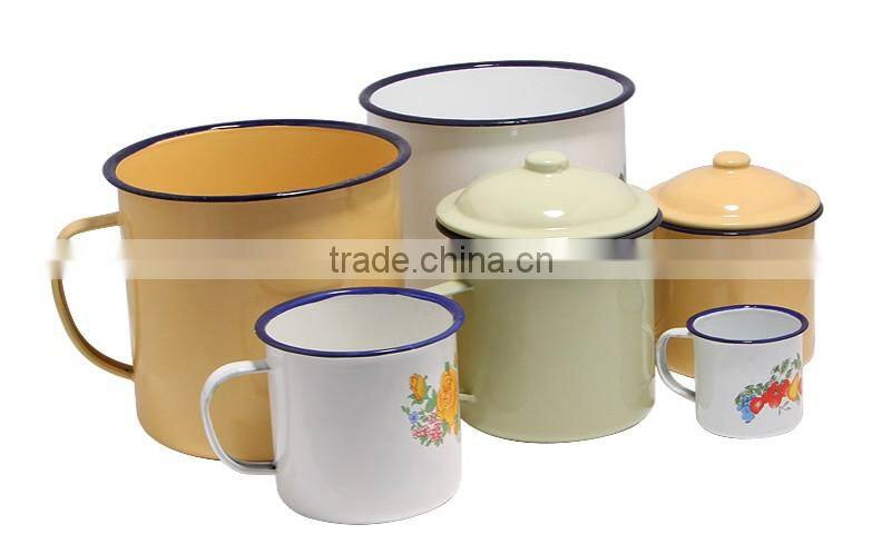 China wholesale high quality metal enamel cup