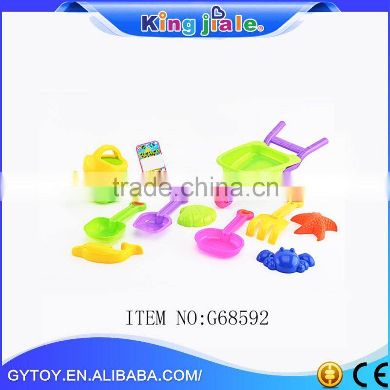 Wholesale new age products shovel and bucket kids beach toy stroller