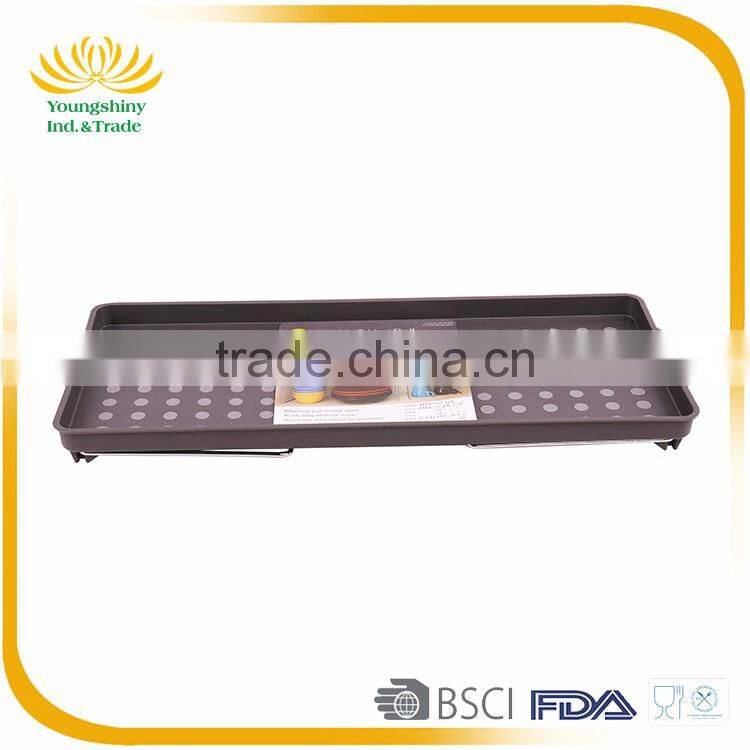 Home storage multipurpose non-slip plastic folding cabinet kitchen shelf