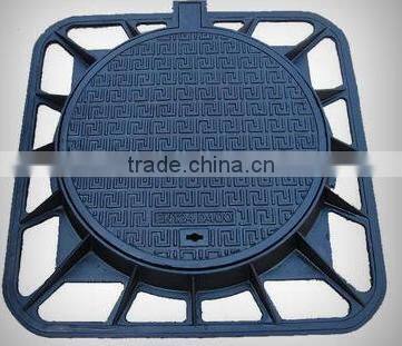 Professional Cast Iron Manhole Cover With Frame,Top Quality Cast Iron Manhole Cover Price