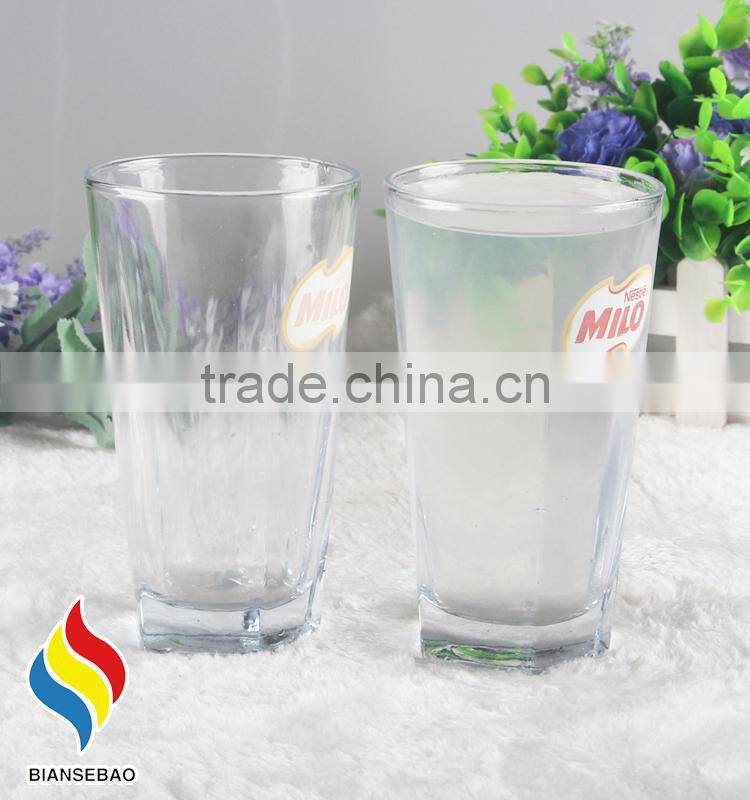 Color Changing Glass cup with Magic Decal Logo