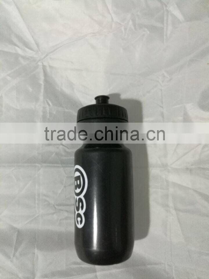 Food grade HDPE 600ml sport water bottle with customer logo
