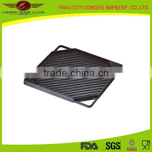 Eco-friendly Jinhua Square Non-stick Aluminum Net Grill Plate