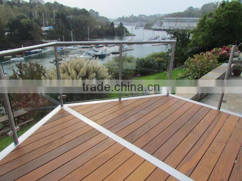 Balcony stainless steel railing design modern hand rails