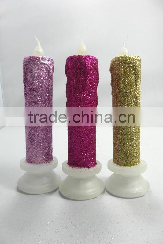 wholesale multi plastic led candle new decorations