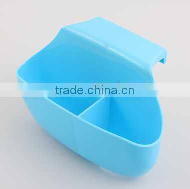 plastic hanging sink drain basket for kitchen withstrong sucker