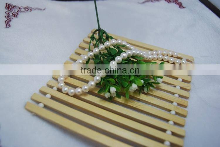 4-5 mm white freshwater pearl strand wholesale