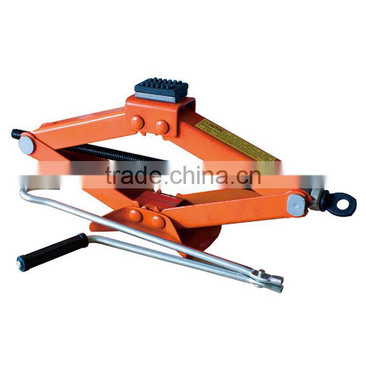 Strong scissor jack with carry bag