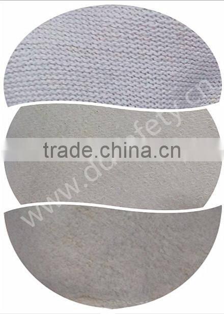 DDSAFETY 2017 With 5years experience Safety cotton with latex glove