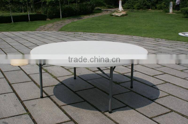 FTB-180R PLASTIC FOLDABLE OURDOOR ROUND TABLE