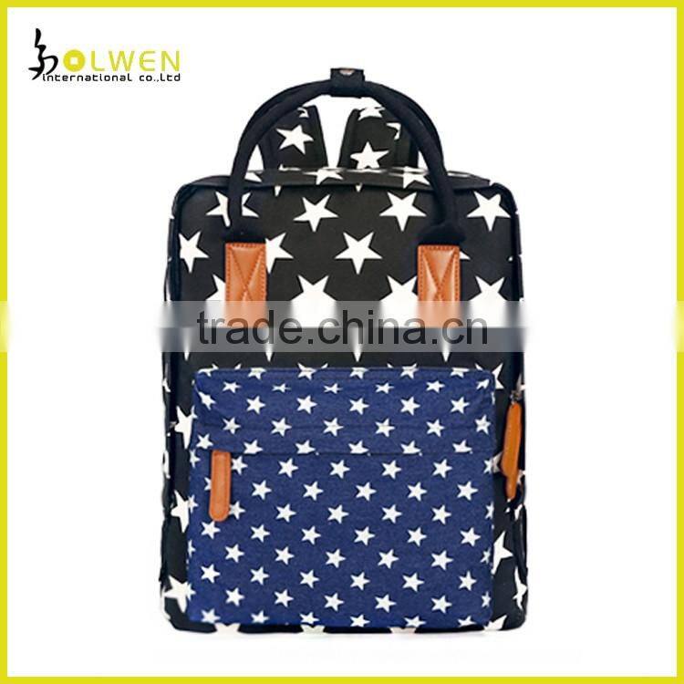 2016 High Sale Cheap Large Laptop Nylon Leisure School Teen Fashion Backpack