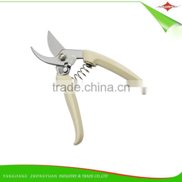7.5 Inches Stainless Steel Garden Scissors/Pruner with PP Handle