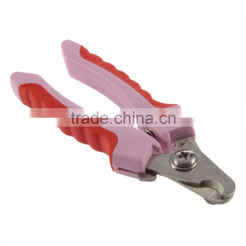 Finger Nail Clippers Handle Pet Dog Cat Nail Claw Clippers Scissors Shears Grooming Cutters tool