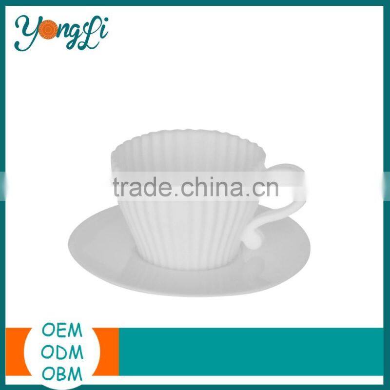 Oven Hamburger Perforated Baguette Mini Cupcake Cake Flat Silicone Baking Tray