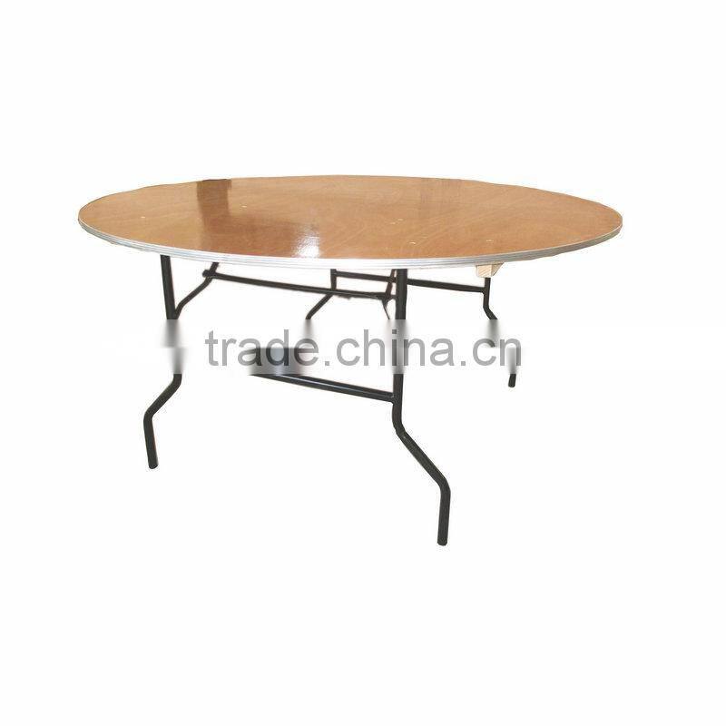 wooden folding tables and chairs party