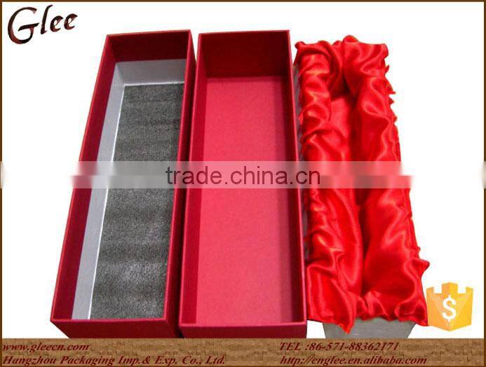 cheap Cardboard Single Bottle Wine Box in high quality