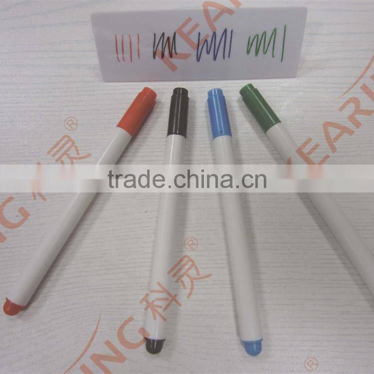 EXPO marking pen removed by wet cloth, writing on glass / metal / PCB board # WE10