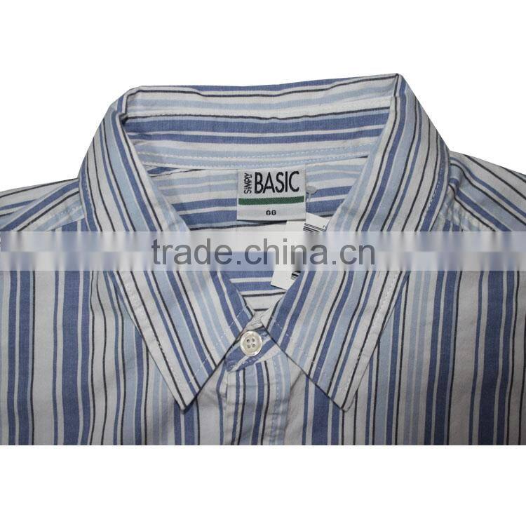 GZY stocklots shirt china guangzhou export surplus garments
