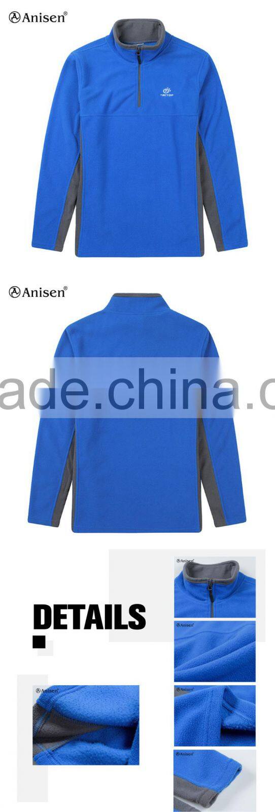 garment manufacturer blank fleece jacket men coat