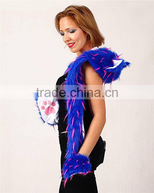 High quality hot sell popular Alabama kids animal hood hats