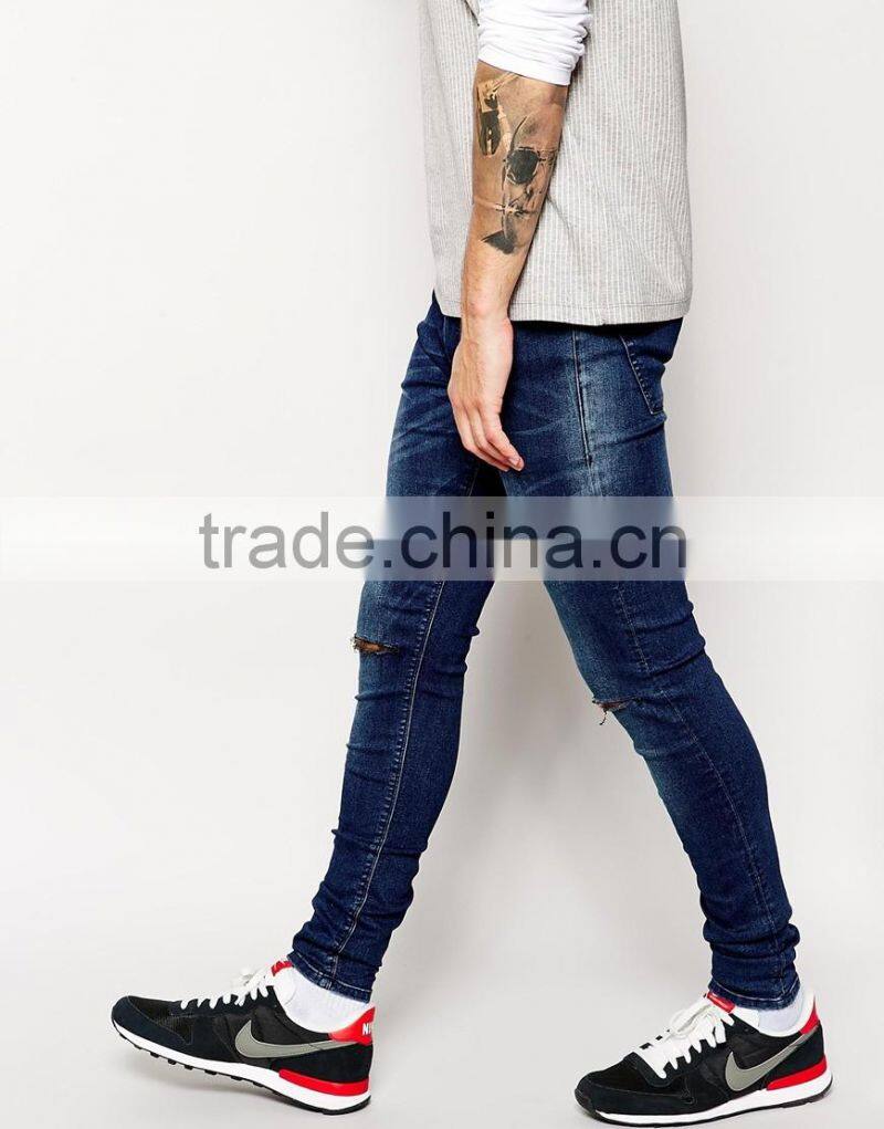 Custom 2016 new style jeans pent men