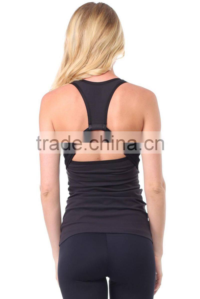 Wholesale hot girls sexy tank tops/slim singlets fitness tank tops