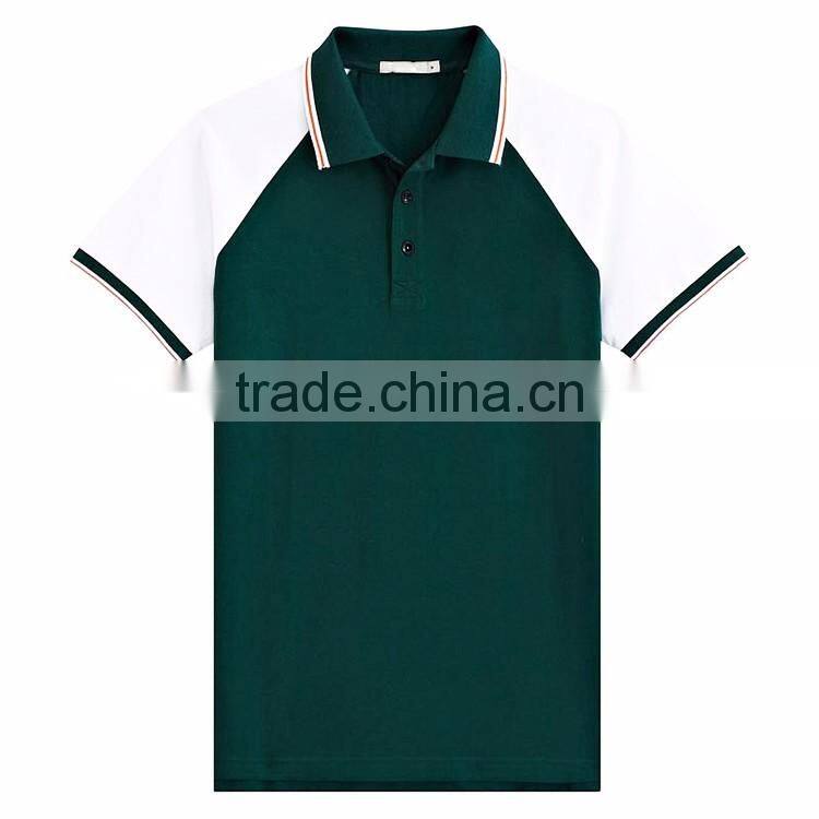 Hot sale sport polo 60% cotton 40% polyester mens collar tshirt design