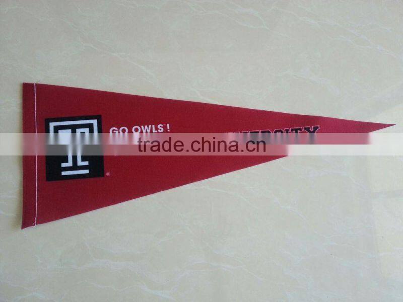 colorful pennant triangle flags