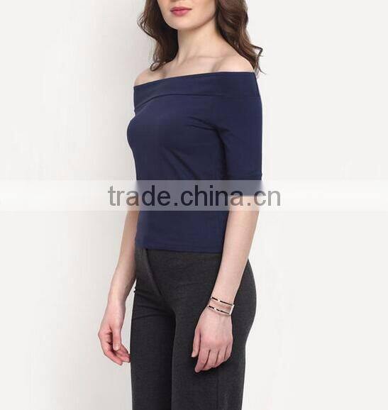 Off the shoulder t shirt impression en chine price china