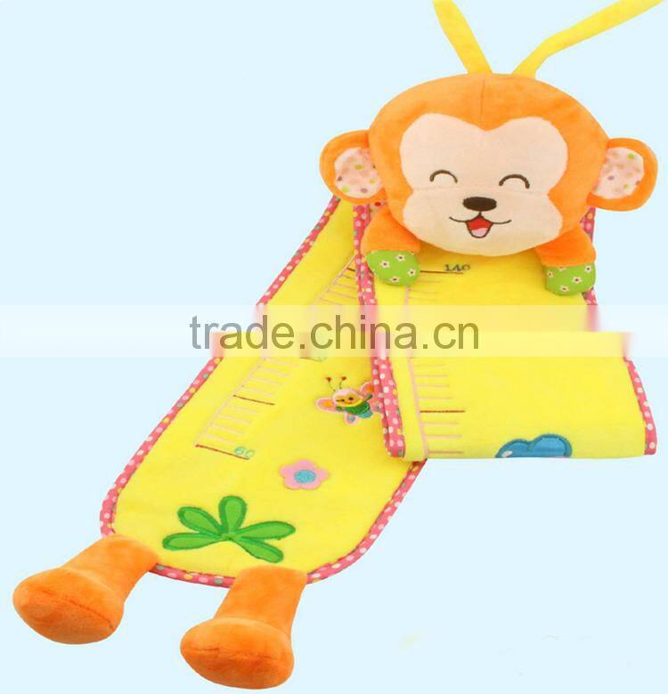 Baby Height Measure Plush Growth Chart With Toy