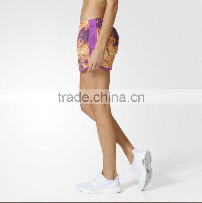 Factory Wholesale Camo Cargo Yoga Apparel Print Womens Jogging Shorts
