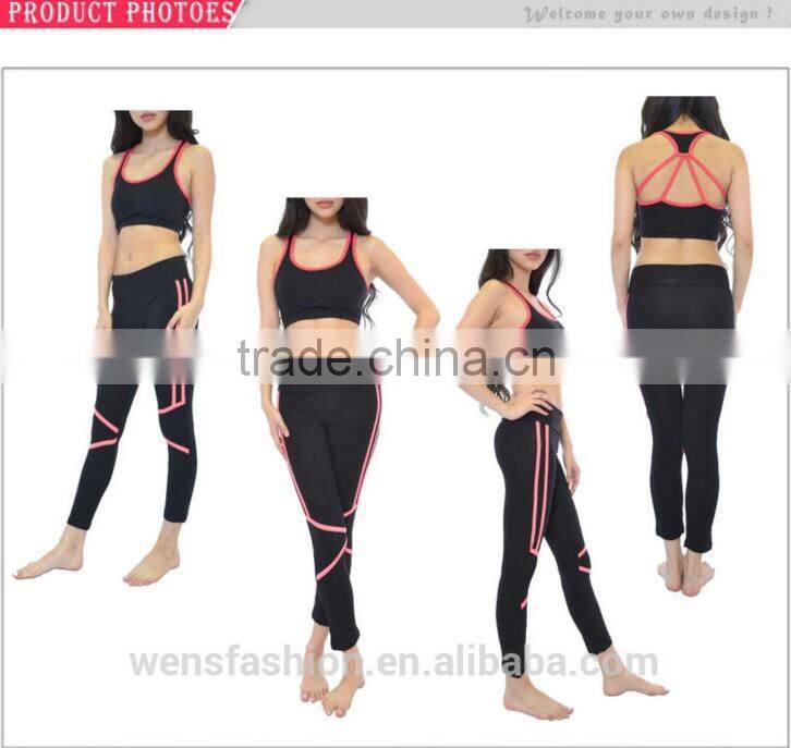 Wholesale Hot Sale Sports Wear Yoga Suit Fitness Wear Women Track Suit