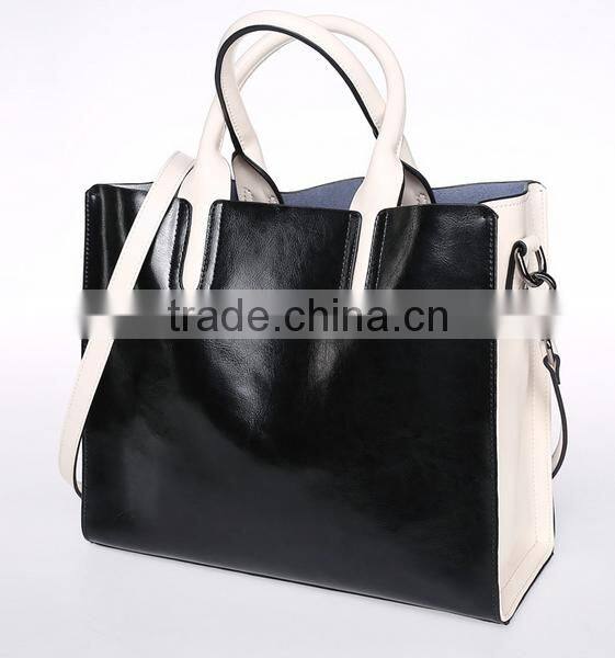 china supplier high quality private label designer women genuine leather handbags