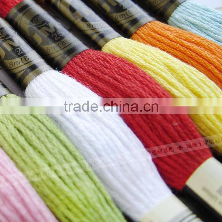 Thred sewing cotton embroidery yarns cross stitch materials