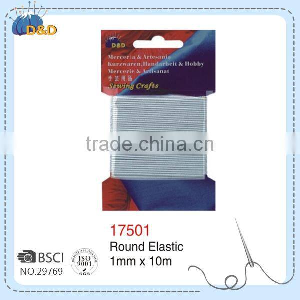 Dongzheng women webbing underwear rubber band high quality rubber bands custom elastic waistband White Round Elastic