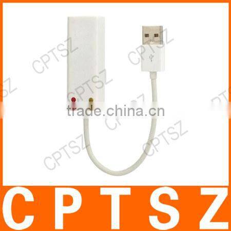 USB to 10/100Mbps RJ45 LAN Ethernet Network Adapter - White