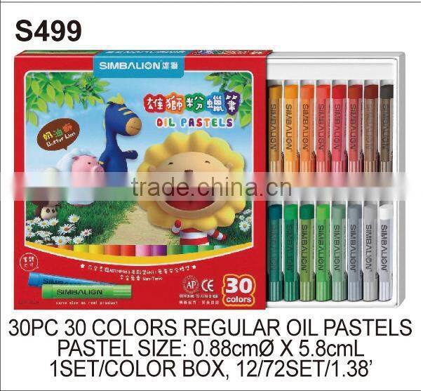 CRAFT FOR KID (S495) 12 PCS 12 COLORS REGULAR OIL PASTELS
