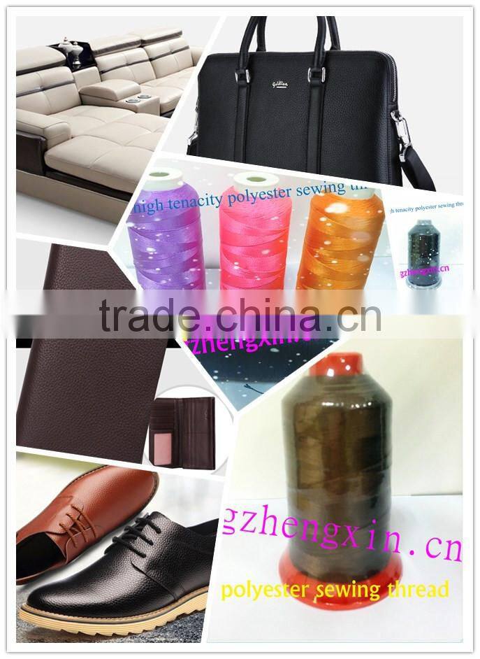 100% high tenacity polyester /filament polyester sewing thread