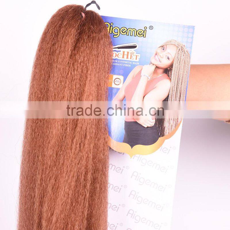 Xuchang Factory Wholesale Crochet Braid Hair, Free Sample Yaki Jumbo Hair Braids
