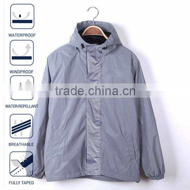 2017 Reflective Windcheater Jacket with hood