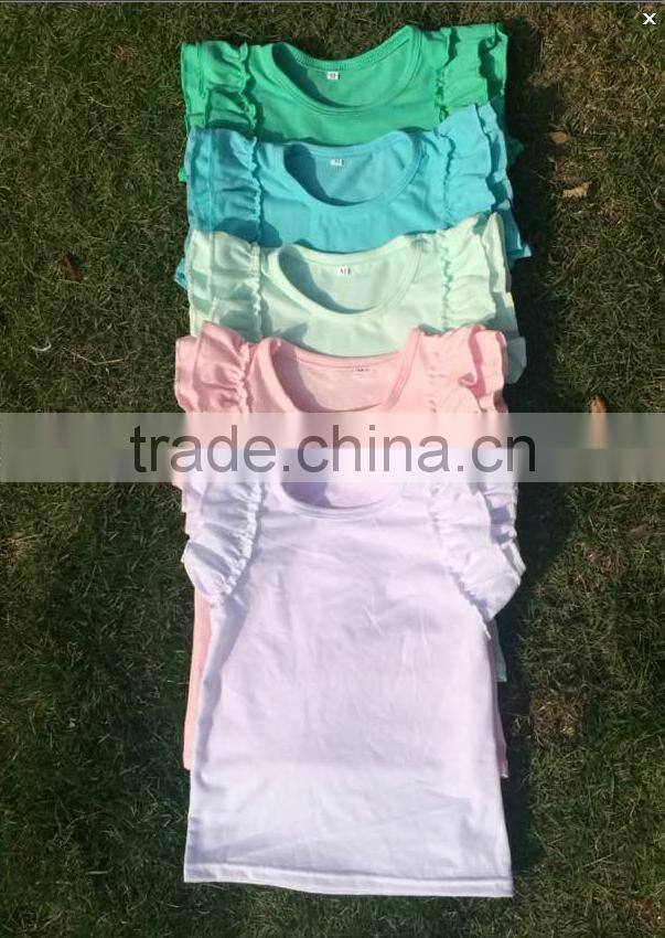 Children clothing 2016 baby latest fancy tops girls letter t-shirt online toddler girl clothes boutique wholesale remake