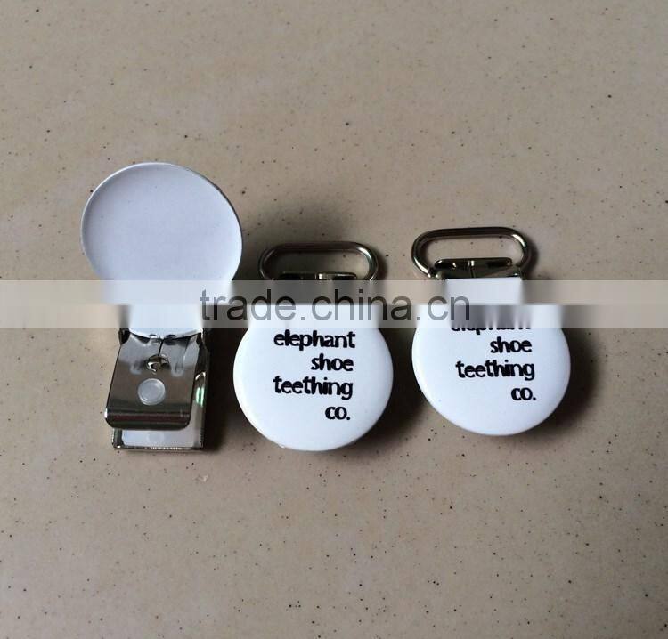 Wholesale Cheap OEM Logo Metal Suspender Clips